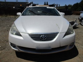 2004 TOYOTA SOLARA SE CONVERTIBLE WHITE 3.3L AT Z16326